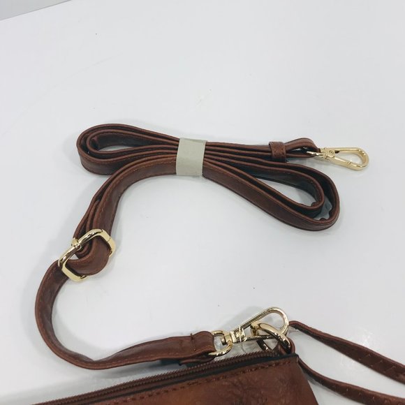 50% OFF  NEW Soft Leather crossbody bag + wallet - Picture 4 of 8